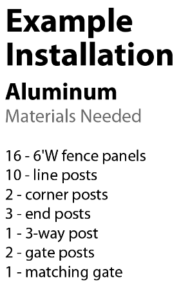 example installation column two